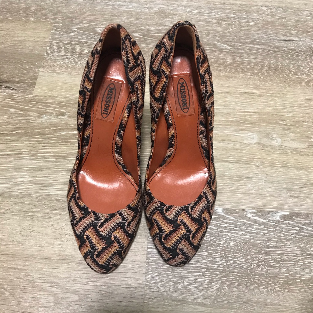 Missoni Multicolor Patterned Pump